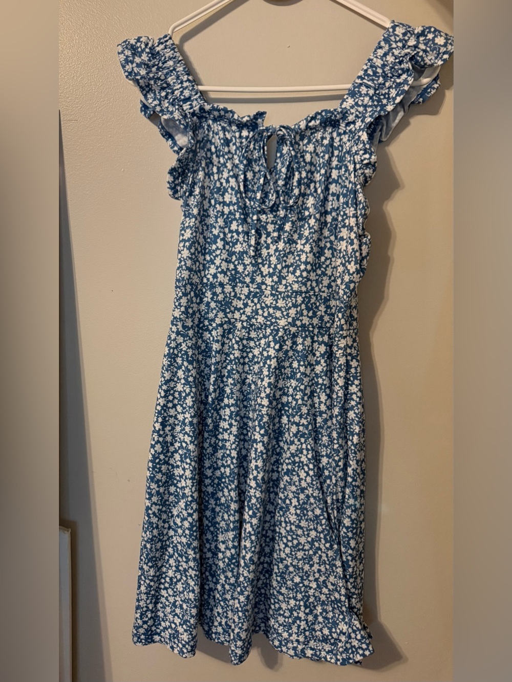 Blue Floral Sundress